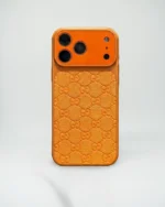 Orange Gucci iPhone 17 Pro Max Case
