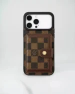 Checkered Louis Vuitton iPhone 17 Pro Max Case