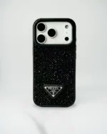 Diamond Black Prada iPhone 17 Pro Max Case