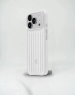 Silver Rimowa iPhone 17 Pro Max Case