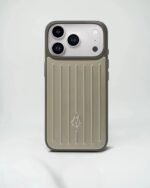 Gold Rimowa iPhone 17 Pro Max Case